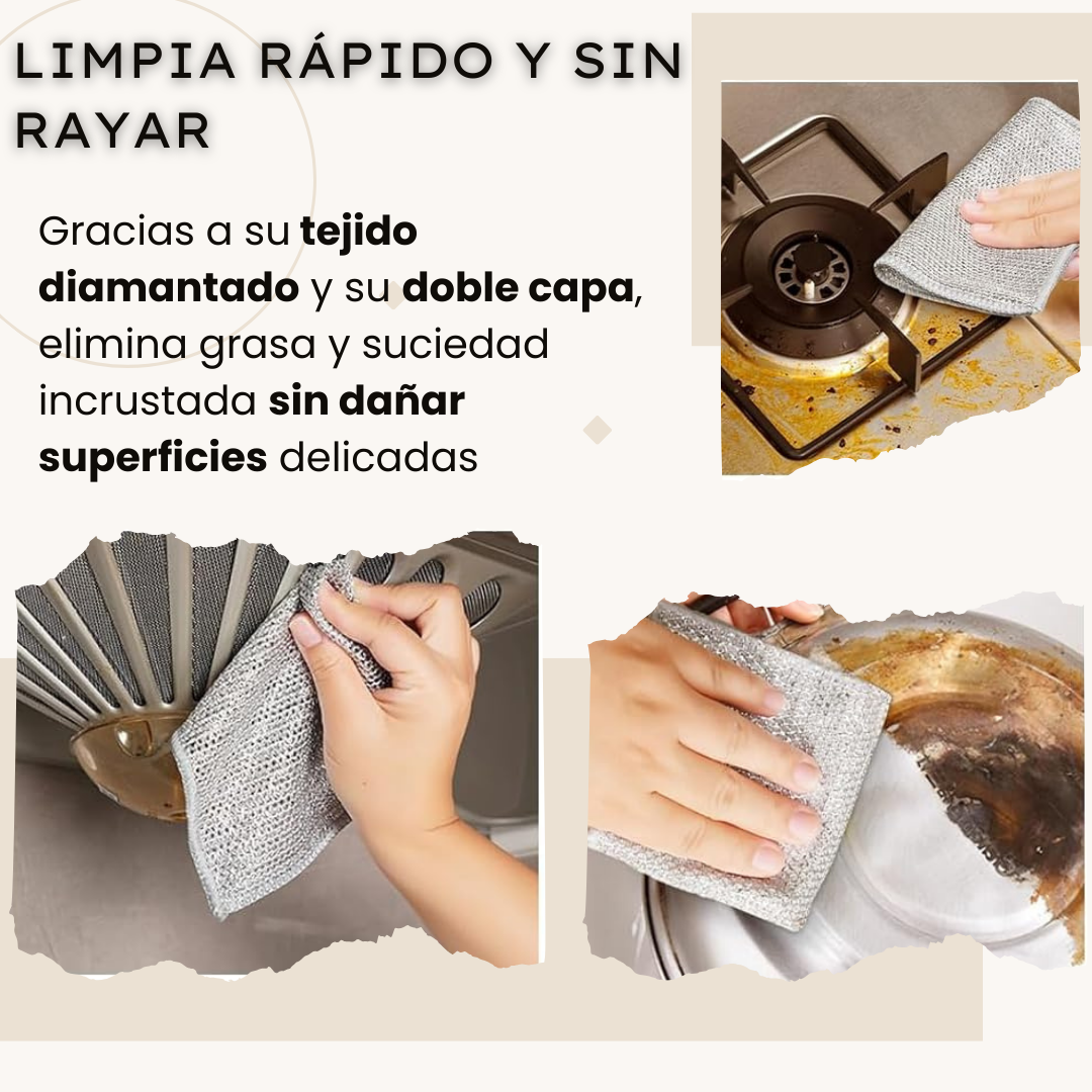 CleanMesh Pro- Adiós a frotar, Hola a ahorrar tiempo