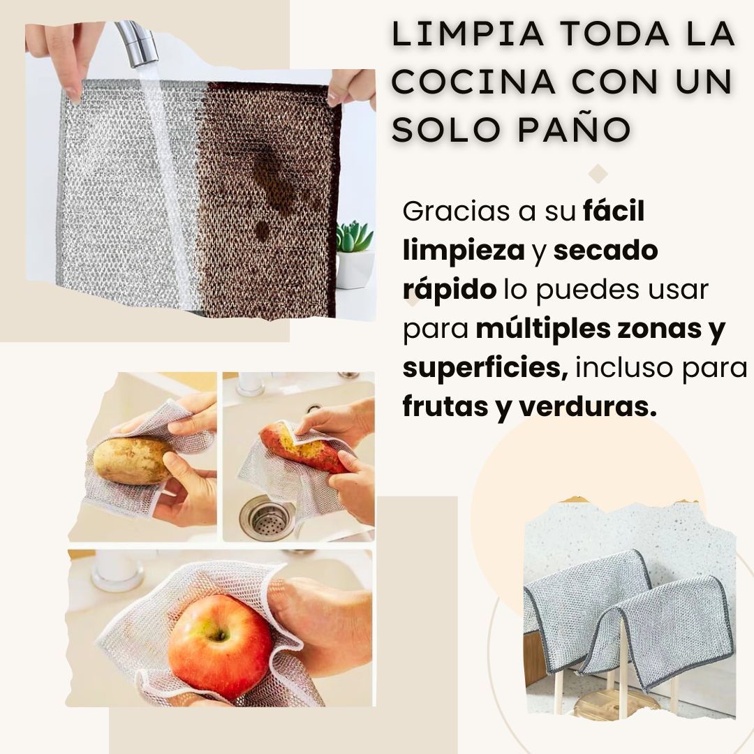 CleanMesh Pro- Adiós a frotar, Hola a ahorrar tiempo