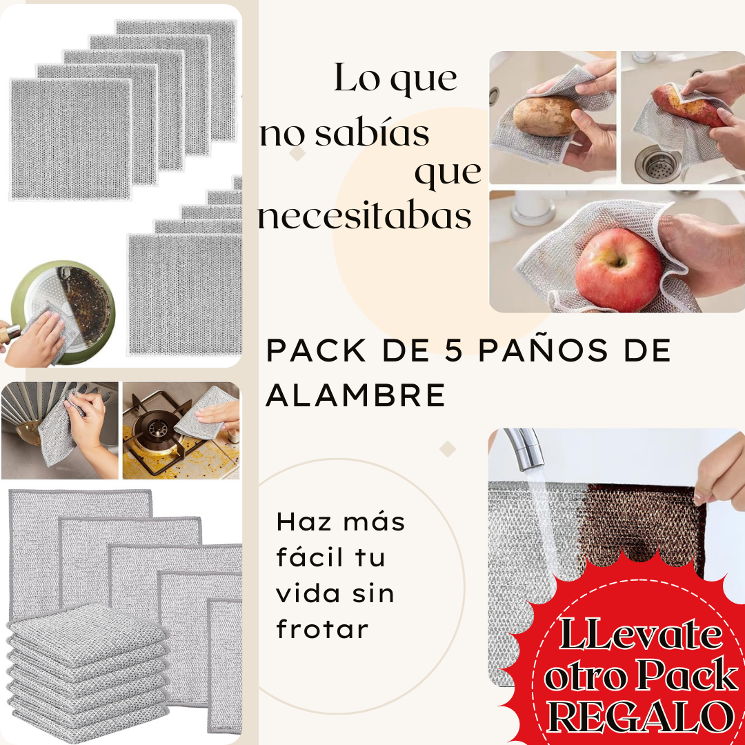 CleanMesh Pro- Adiós a frotar, Hola a ahorrar tiempo